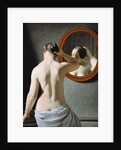 A Nude Woman doing her Hair in front of a Mirror, 1841 by Christoffer-Wilhelm Eckersberg