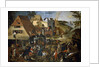 Netherlandish Proverbs, c.1559 by Pieter the Younger Brueghel