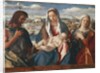 Madonna and Child with St John the Baptist and a Saint, 1500-1504 by Giovanni Bellini