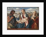 Madonna and Child with St John the Baptist and a Saint, 1500-1504 by Giovanni Bellini