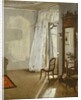 Room with balcony, 1845 by Adolph Friedrich Erdmann von Menzel