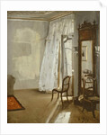 Room with balcony, 1845 by Adolph Friedrich Erdmann von Menzel