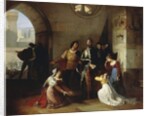 Peter Rossi, Imprisoned by the Scaligeri, 1818-20 by Francesco Hayez