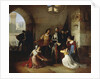 Peter Rossi, Imprisoned by the Scaligeri, 1818-20 by Francesco Hayez