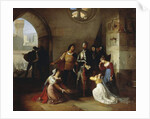 Peter Rossi, Imprisoned by the Scaligeri, 1818-20 by Francesco Hayez