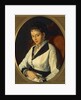 Portrait of Young Woman 1840-1869 by Pompeo Molmenti