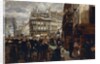 A week day in Paris, 1869 by Adolph Friedrich Erdmann von Menzel