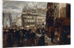 A week day in Paris, 1869 by Adolph Friedrich Erdmann von Menzel