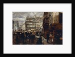 A week day in Paris, 1869 by Adolph Friedrich Erdmann von Menzel