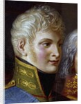 Portrait of Tsar Alexander I of Russia, detail by Jean-Charles Tardieu