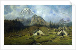 Cabins on Alpe Veglia, 1900-04 by Federico Ashton