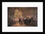 Concert for flute with Frederick the Great in Sanssouci, 1852 by Adolph Friedrich Erdmann von Menzel