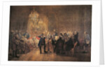 Concert for flute with Frederick the Great in Sanssouci, 1852 by Adolph Friedrich Erdmann von Menzel