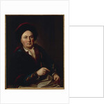 Portrait of Ludwig van Beethoven, Kapellmeister, grandfather of composer Ludwig Beethoven by Leopold Radoux