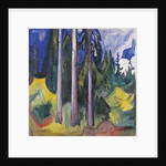 Wood, 1903 by Edvard Munch