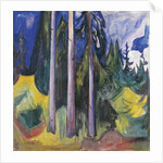 Wood, 1903 by Edvard Munch