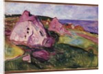 Landscape, Violet Rocks, 1904 by Edvard Munch