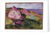 Landscape, Violet Rocks, 1904 by Edvard Munch