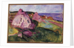 Landscape, Violet Rocks, 1904 by Edvard Munch