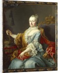 Portrait of Maria Theresa Hapsburg, Archduchess of Austria, 1750 by Martin van Mytens or Meytens