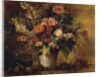 Flowers and Fruit by Ferdinand Victor Eugene Delacroix