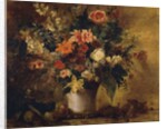 Flowers and Fruit by Ferdinand Victor Eugene Delacroix