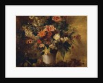 Flowers and Fruit by Ferdinand Victor Eugene Delacroix