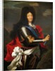 Portrait of Louis XIV of France by Hyacinthe Francois Rigaud