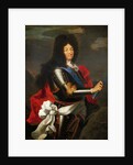 Portrait of Louis XIV of France by Hyacinthe Francois Rigaud