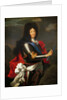 Portrait of Louis XIV of France by Hyacinthe Francois Rigaud