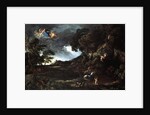 Landscape with the Union of Dido and Aeneas, c.1664-48 by Gaspard Poussin & Maratta or Maratti Carlo Dughet