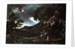 Landscape with the Union of Dido and Aeneas, c.1664-48 by Gaspard Poussin & Maratta or Maratti Carlo Dughet