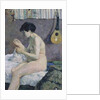 Study of Nude, Suzanne sewing, 1880 by Paul Gauguin