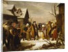Louis XVI Distributing Alms to the Poor of Versailles during the Winter of 1788, 1817 by Louis Hersent