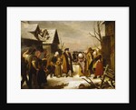 Louis XVI Distributing Alms to the Poor of Versailles during the Winter of 1788, 1817 by Louis Hersent