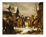 Louis XVI Distributing Alms to the Poor of Versailles during the Winter of 1788, 1817 by Louis Hersent