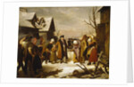 Louis XVI Distributing Alms to the Poor of Versailles during the Winter of 1788, 1817 by Louis Hersent