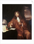 Antonie van Leeuwenhoek, c.1680 by Jan Verkolje