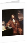 Antonie van Leeuwenhoek, c.1680 by Jan Verkolje