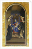 Our Lady of the Rosary with St Dominic and St Catherine, Chapel of St Catherine, Basilica of St Sabine, Rome, Italy, 17th century by Il (1609-85) Sassoferrato