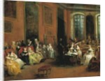 Concert in the Paris Hôtel of Pierre Crozat, c.1719-20 by Nicolas Lancret