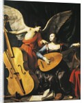 Saint Cecilia and Angel, by Carlo Saraceni, c.1610 by Carlo Saraceni