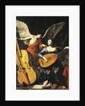 Saint Cecilia and Angel, by Carlo Saraceni, c.1610 by Carlo Saraceni