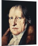 Portrait of Georg Wilhelm Friedrich Hegel, 1831 by Jacob Schlesinger