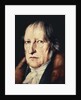 Portrait of Georg Wilhelm Friedrich Hegel, 1831 by Jacob Schlesinger