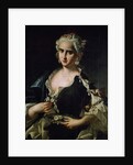 Portrait of Angela Maria Piccinini, 1742 by Giovanni Domenico Lombardi