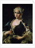 Portrait of Angela Maria Piccinini, 1742 by Giovanni Domenico Lombardi