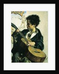 Urchin with a Guitar, 1877 by Antonio Mancini