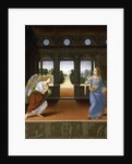 The Annunciation and Three Stories from Genesis c.1480-85 by Lorenzo di Credi