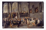 To visit the sick by Cornelis de Wael